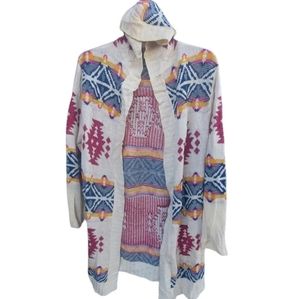 Women's Atztec Tribal Print Sweater